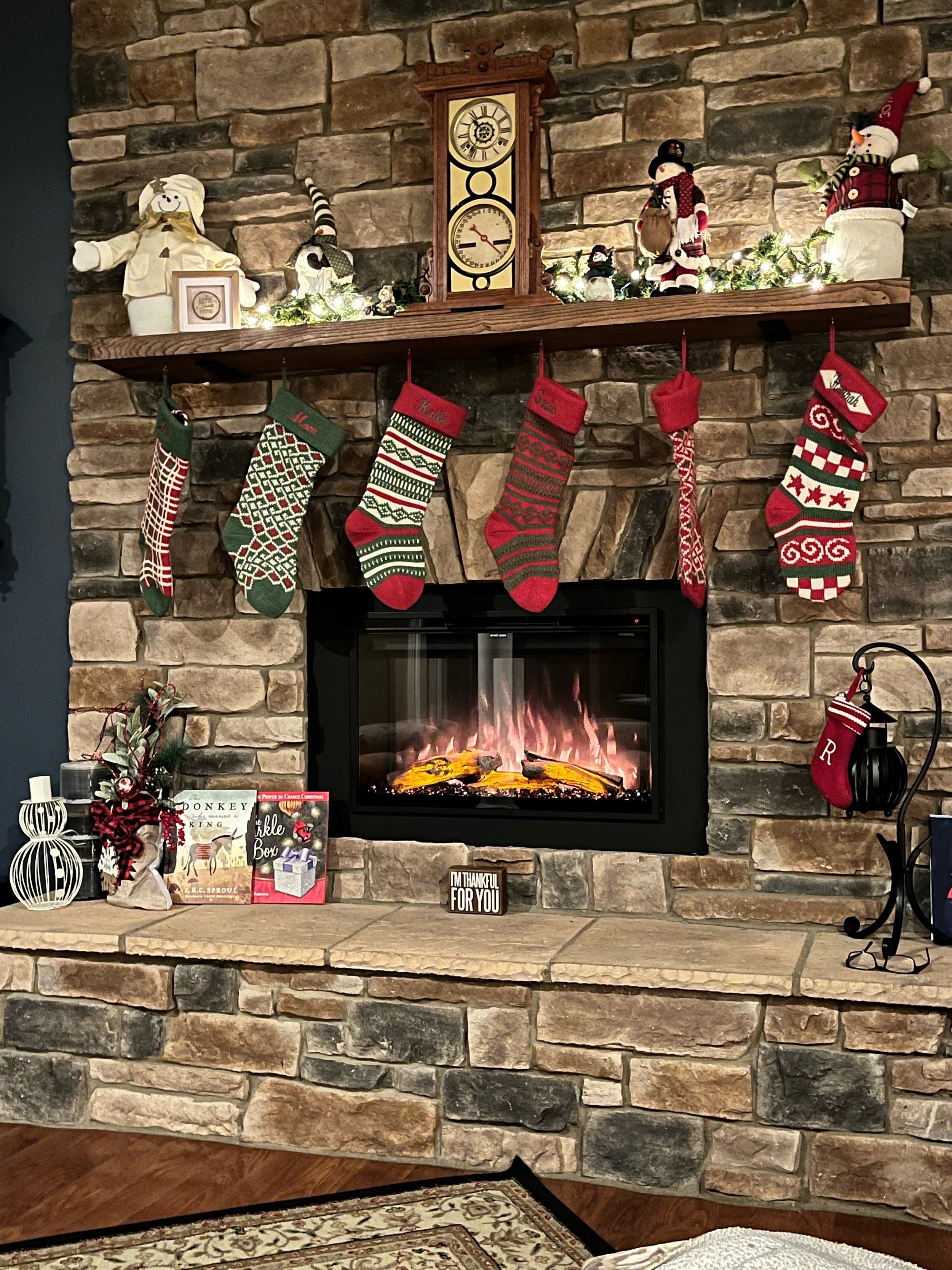 Electric Fireplace Installation