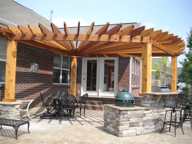 Custom Radius Pergola