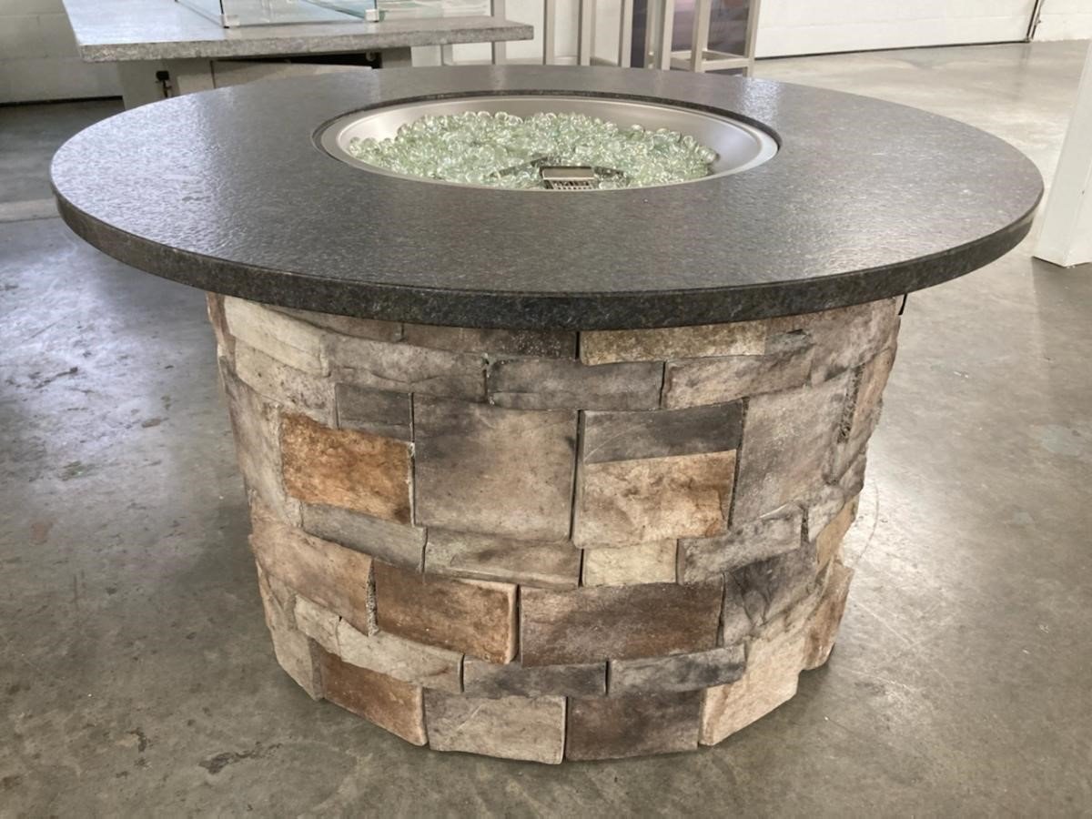 Gas Fire Table 