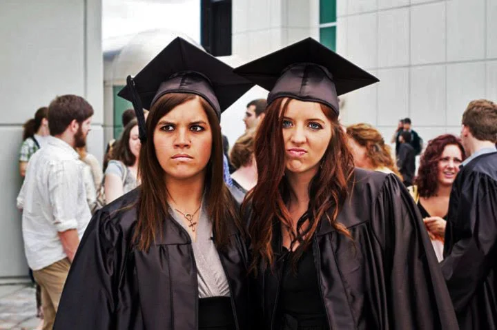 Classmate and I Showing our true feelings towards school 