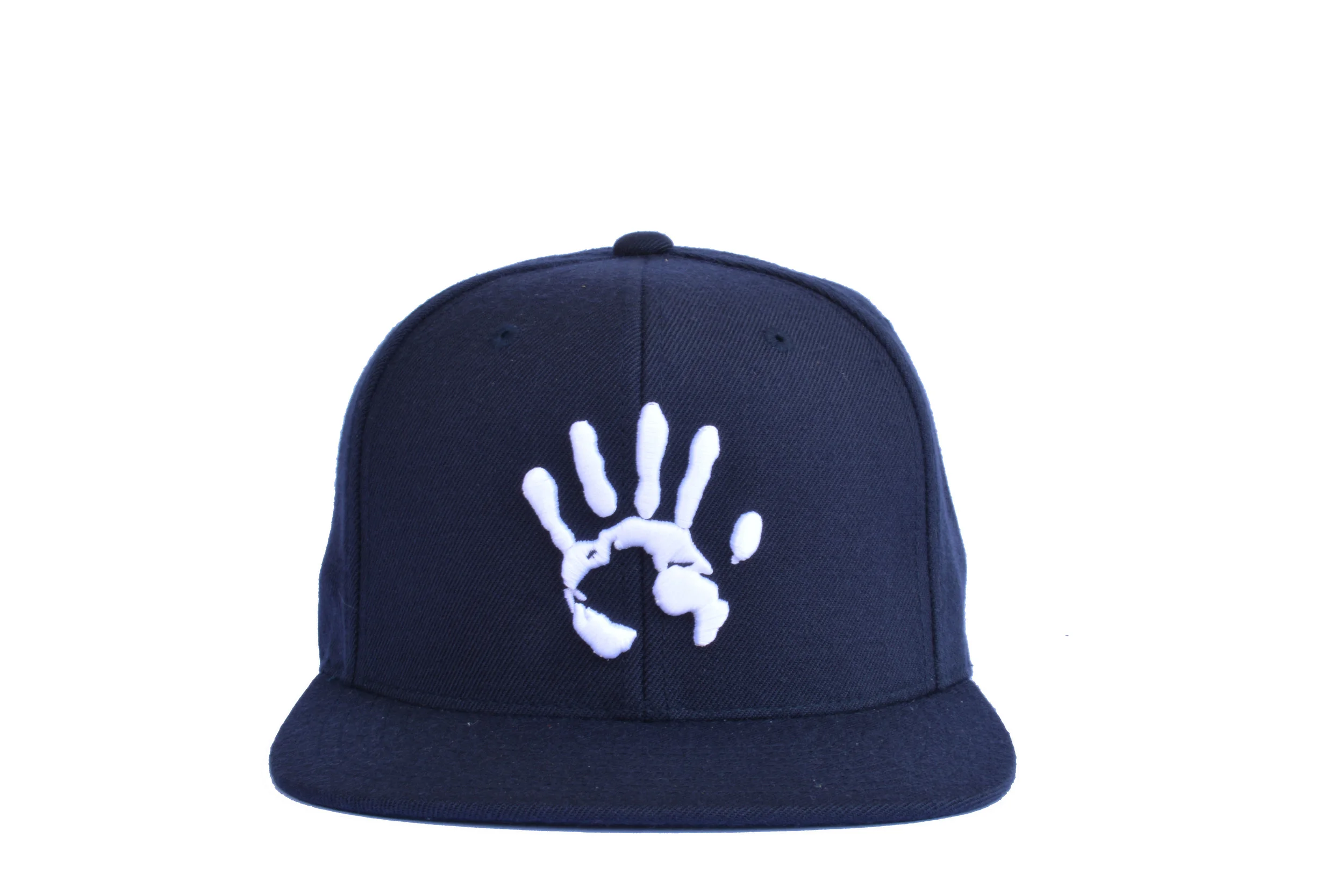 The Handprint Snapback - Navy
