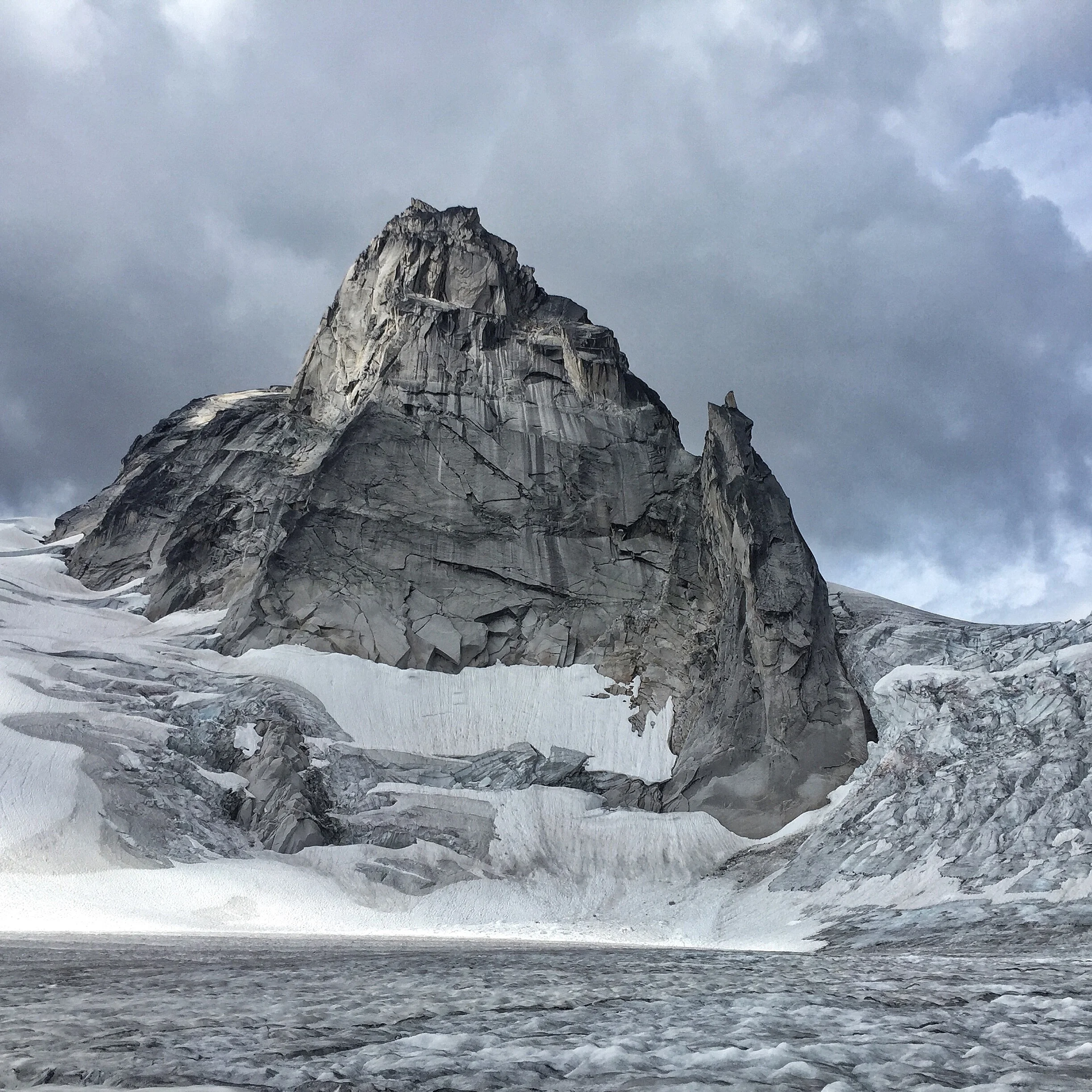 On Top of the World at The Bugaboos, BC.
