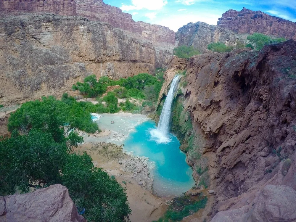 Havasu Falls. Photo by Julia Pelio. Instagram: @ahjulia