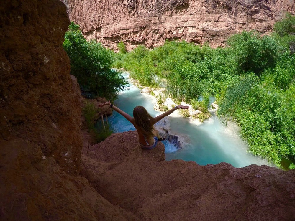 Havasu Falls. Photo by Julia Pelio. Instagram: @ahjulia