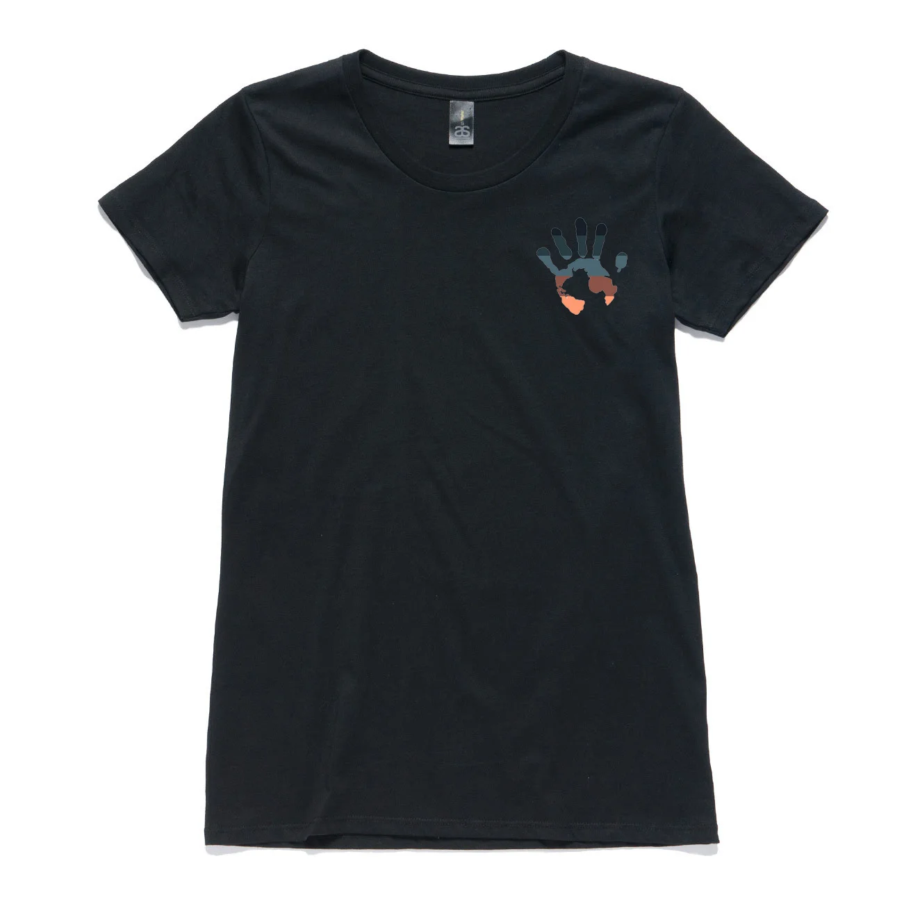 Womens Colour Handprint Tee