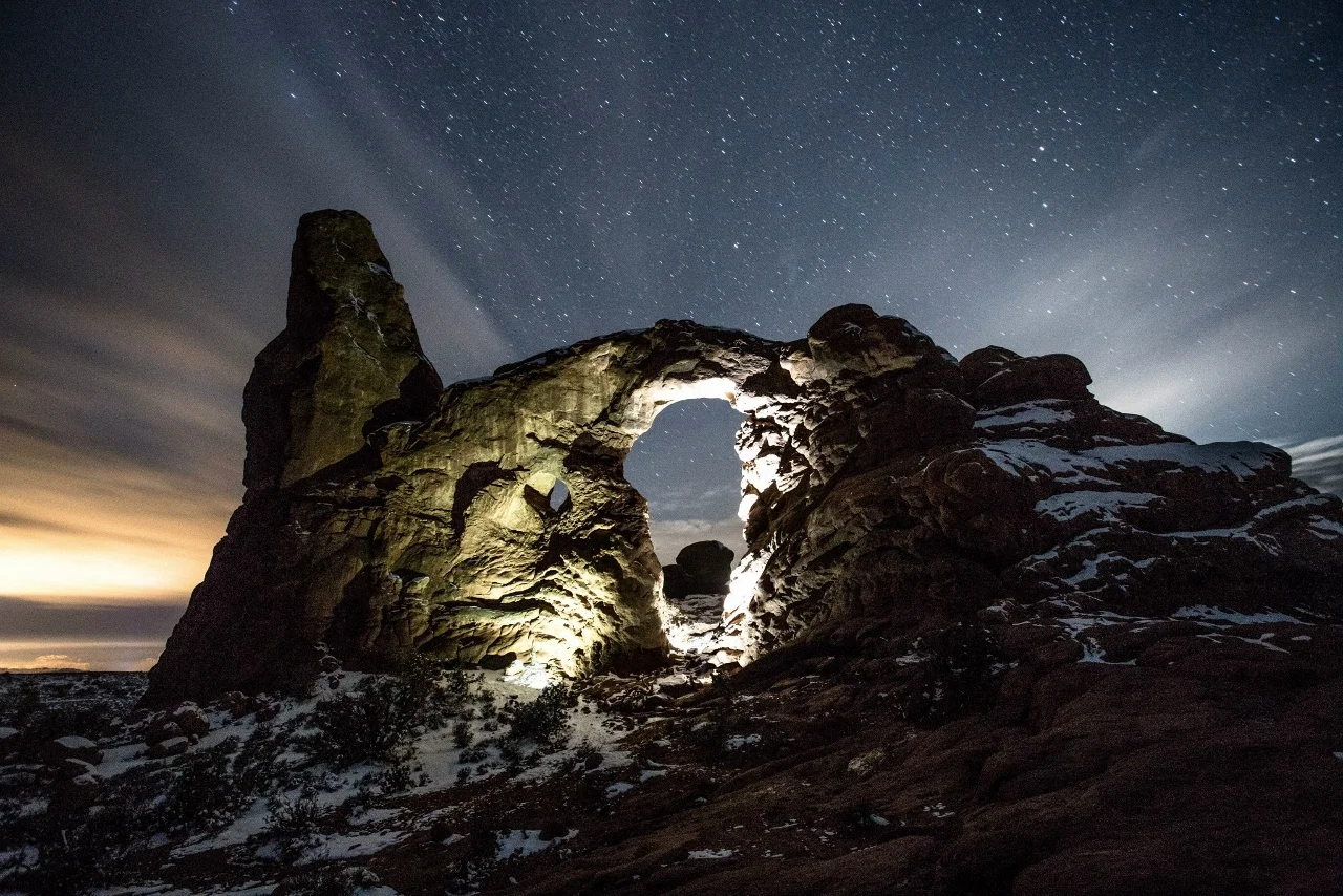 Turret Arch in Arches National Park.&nbsp;Photo: Dean Chytraus