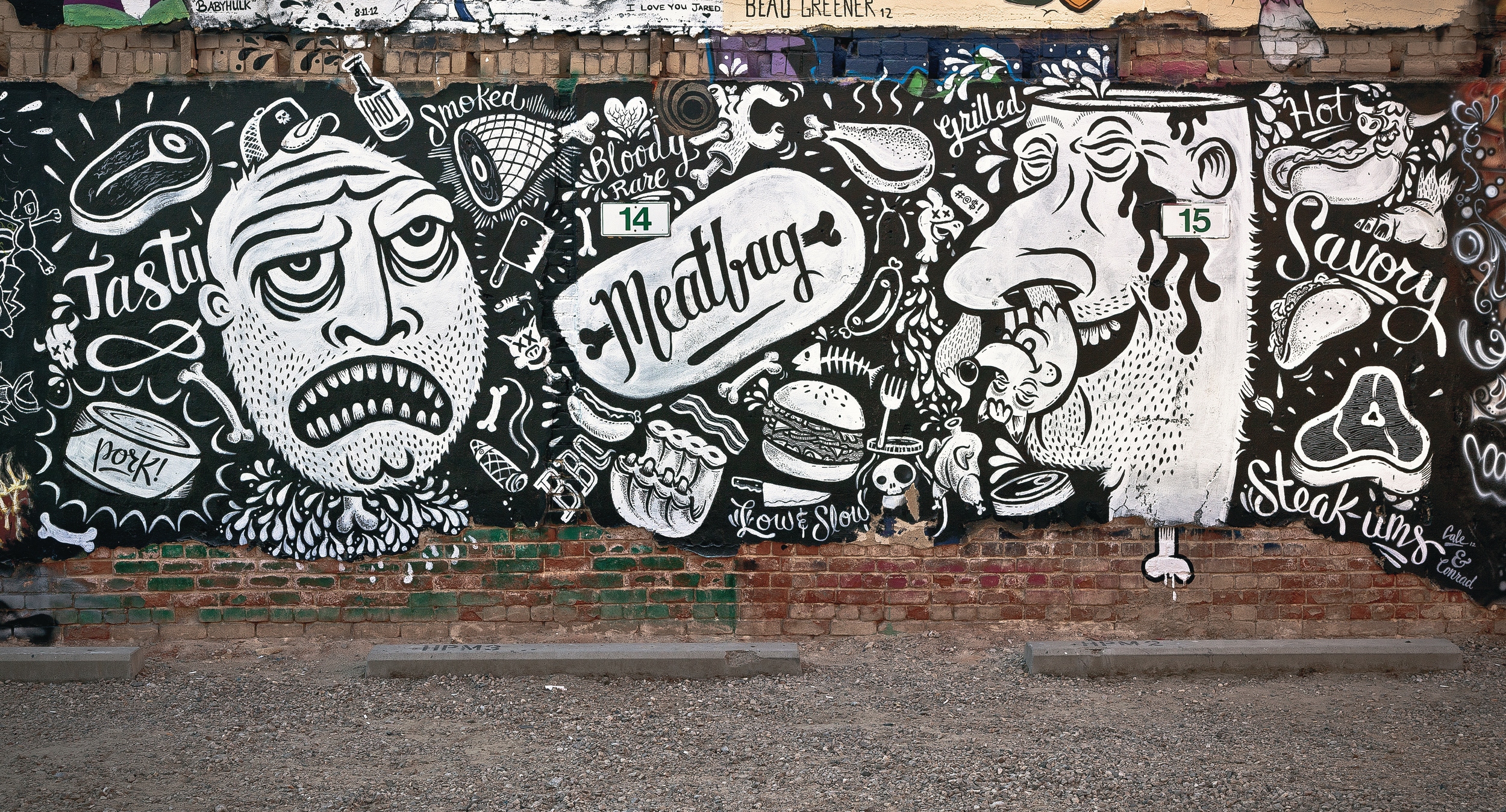 Meatbag Street Mural