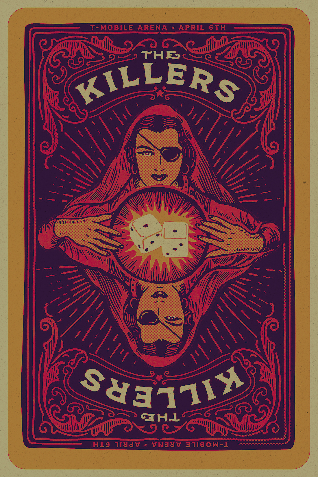The Killers - Gig poster