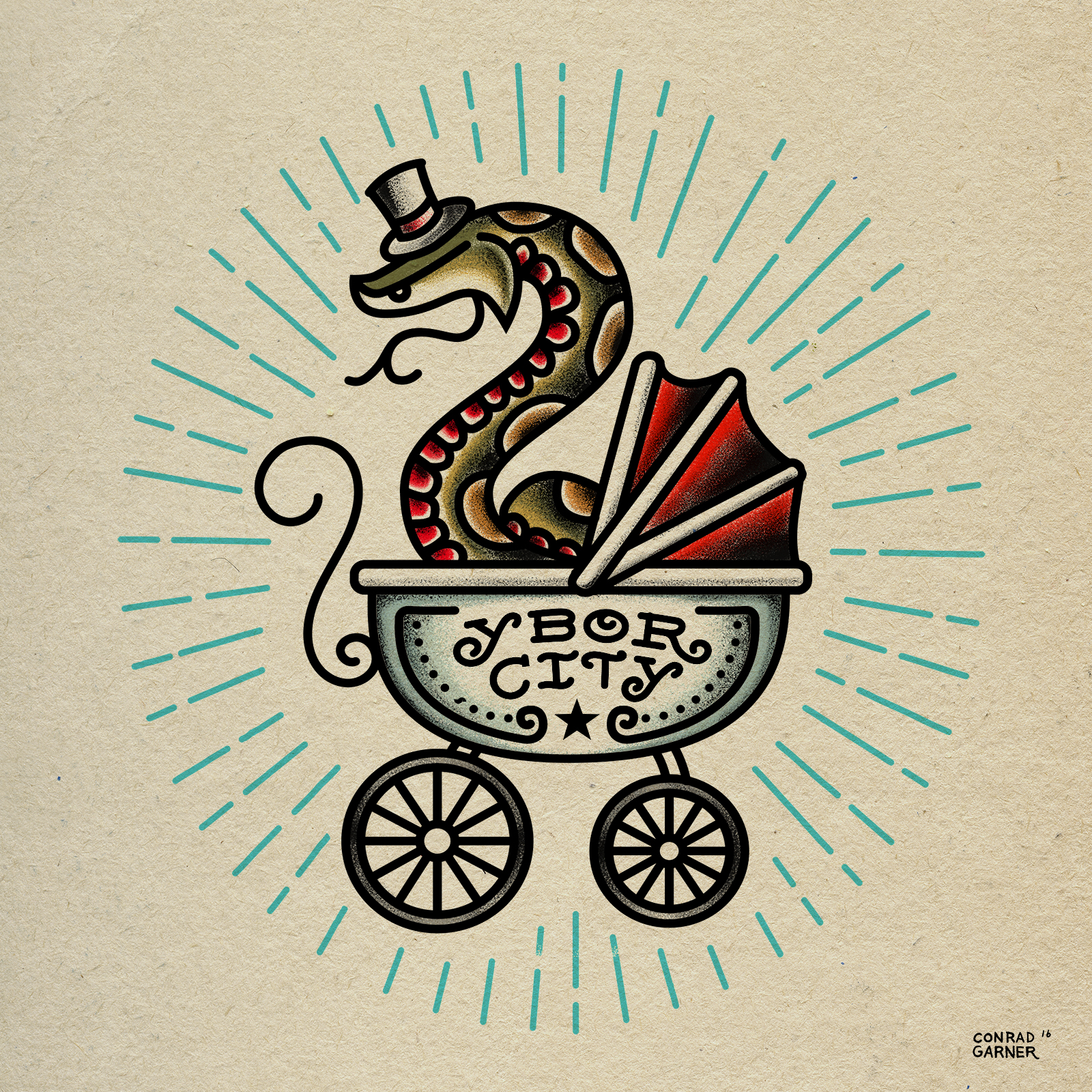 ybor snake stroller.jpg