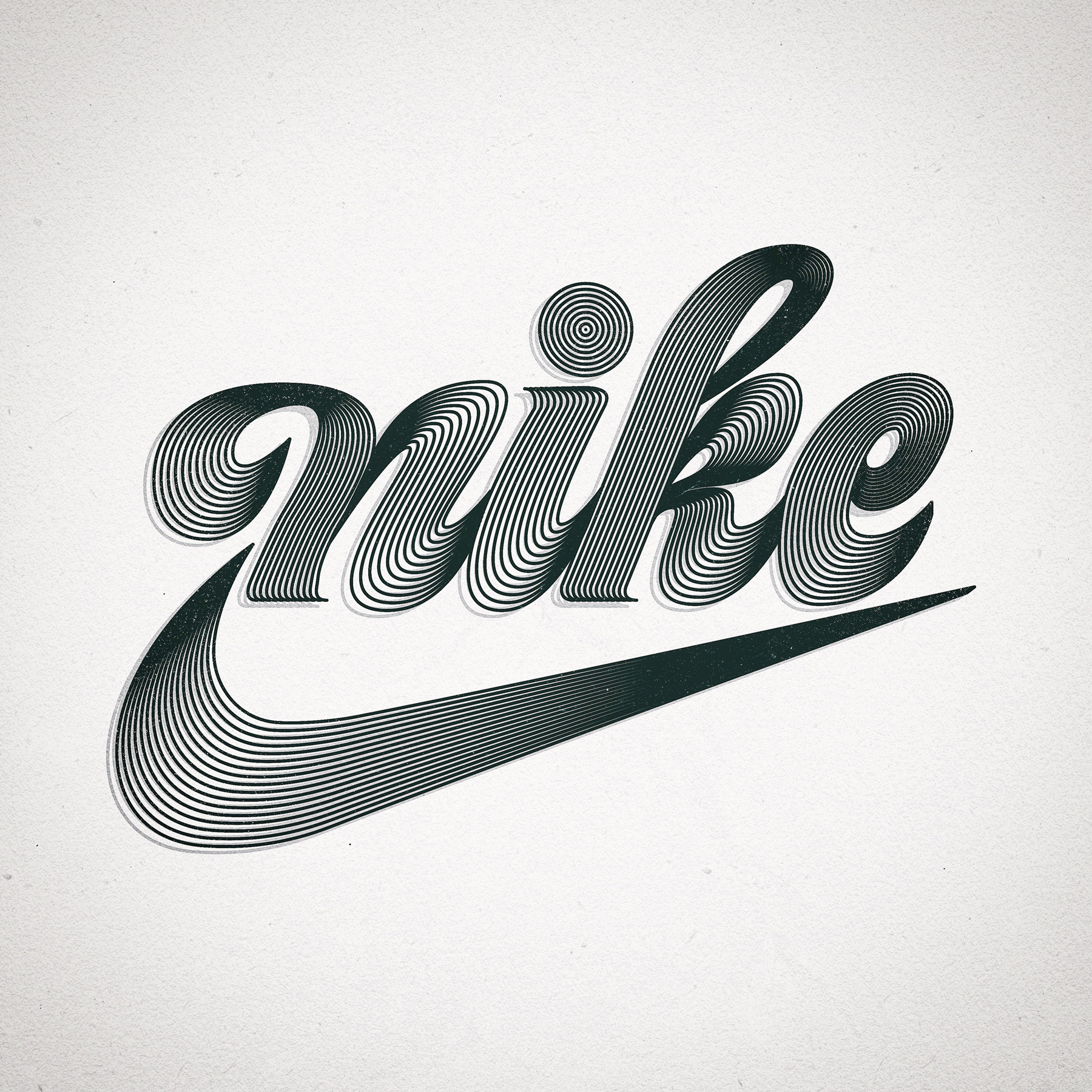 nike vintage swoosh logo