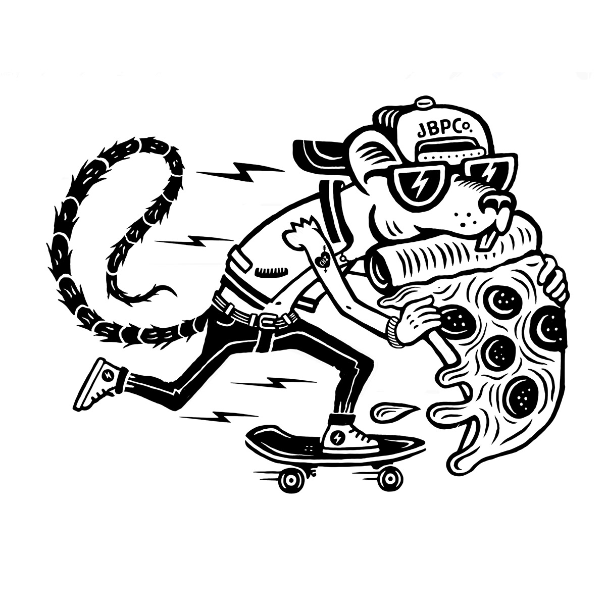 JBPCo Pizza Rat