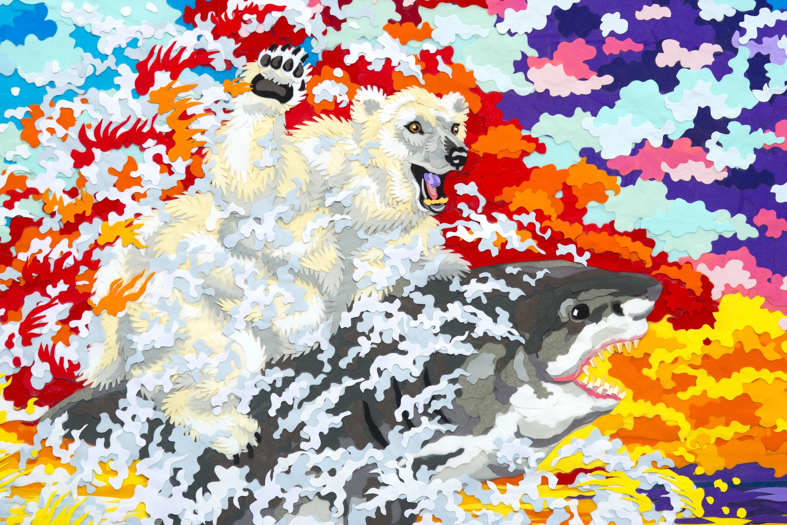Polar Bear Shark detail