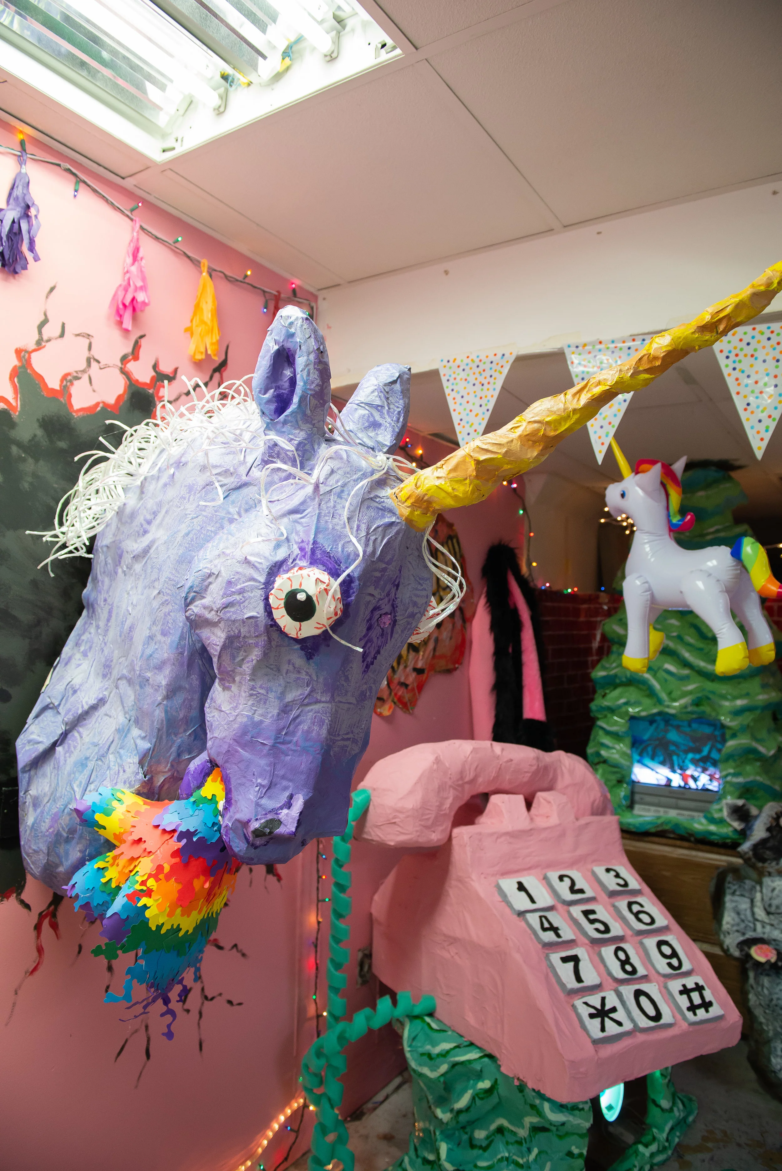 Unicorn Throwing up Rainbow