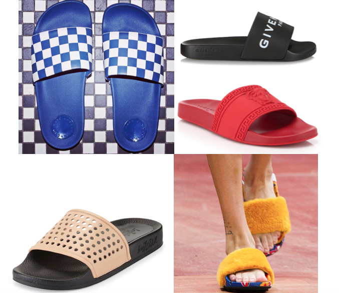 clockwise from top left: Marc by Marc Jacobs, Givenchy, Versace, Coach and Loeffler Randall