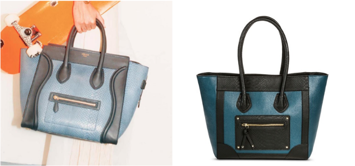 Celine (left) & Target (right)