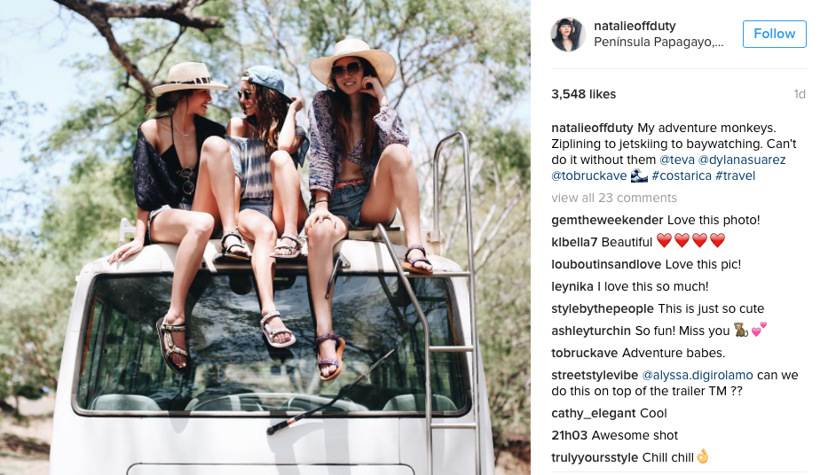 image: @natalieoffduty Instagram