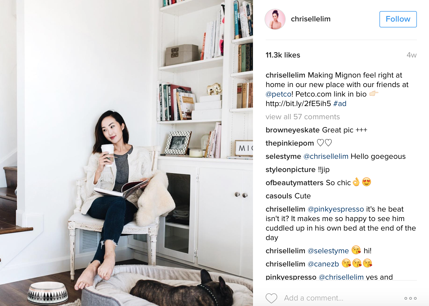 image: @chrisellelim instagram