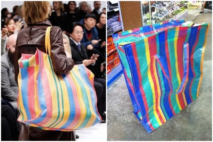 Balenciaga (left) & the traditional Thai version (right)