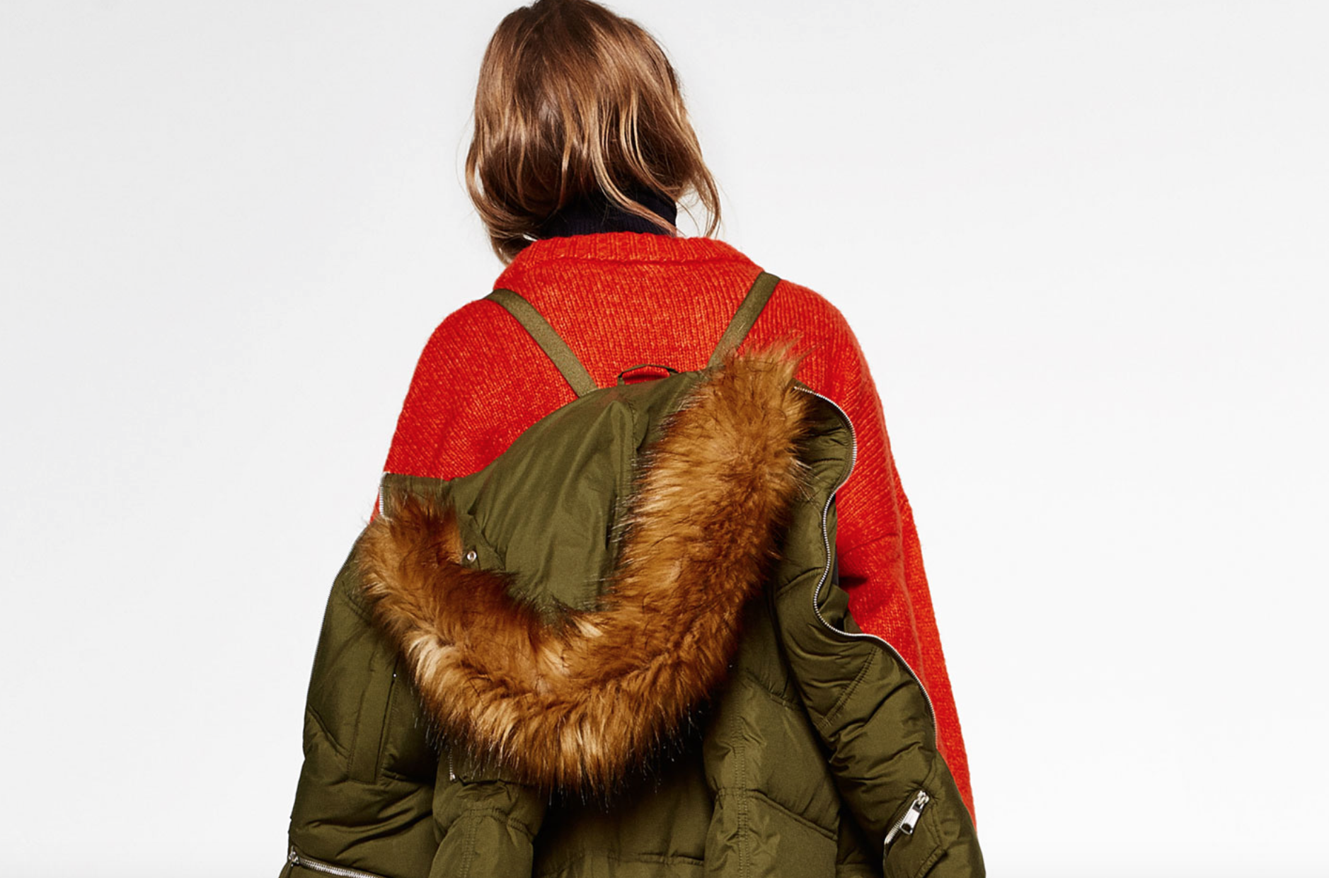 Zara's double strap jacket