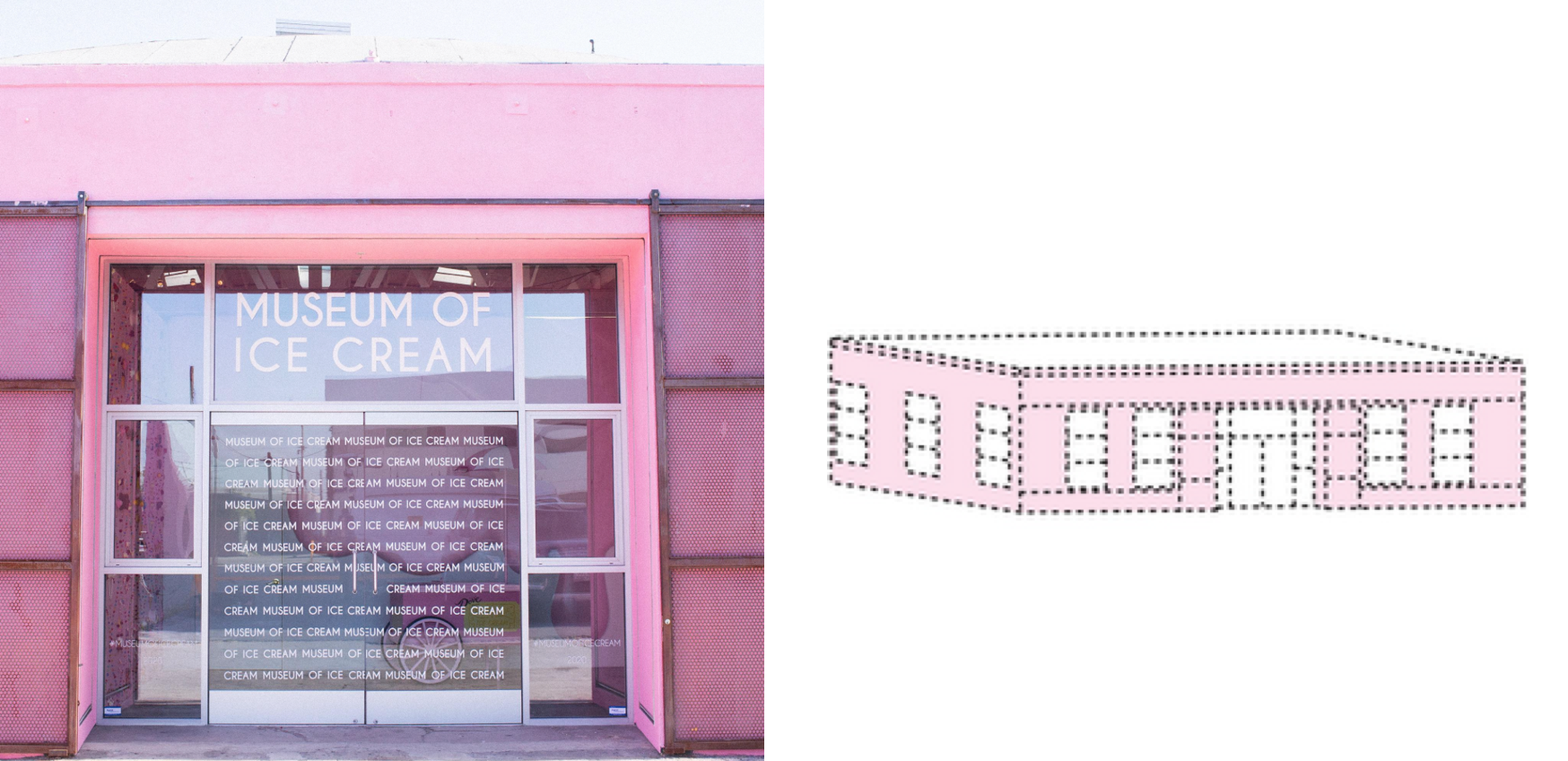 MOIC (left) and its trade dress image (right)
