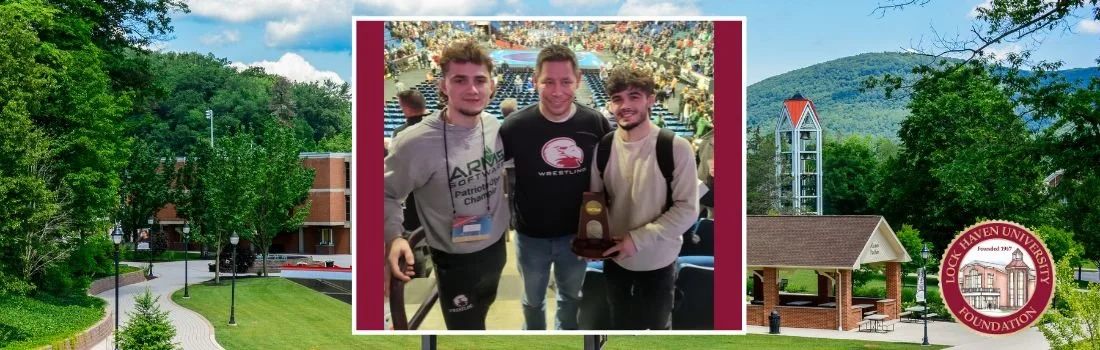 Award-Winning High School Wrestling Coach Establishes Leadership Scholarship for Women’s Wrestling at CU-Lock Haven