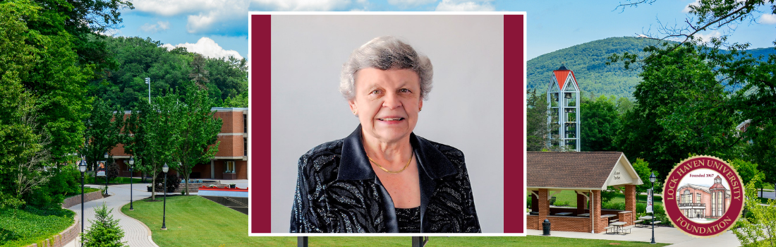 Lock Haven Emerita Provides Transformative Gift In Support of Women's Athletics, International Education and Students With Disabilities