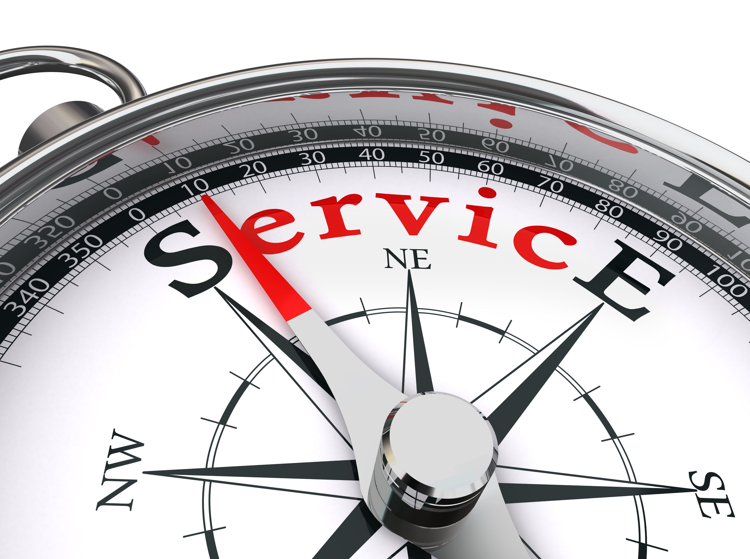 Leadership is . . . service.
