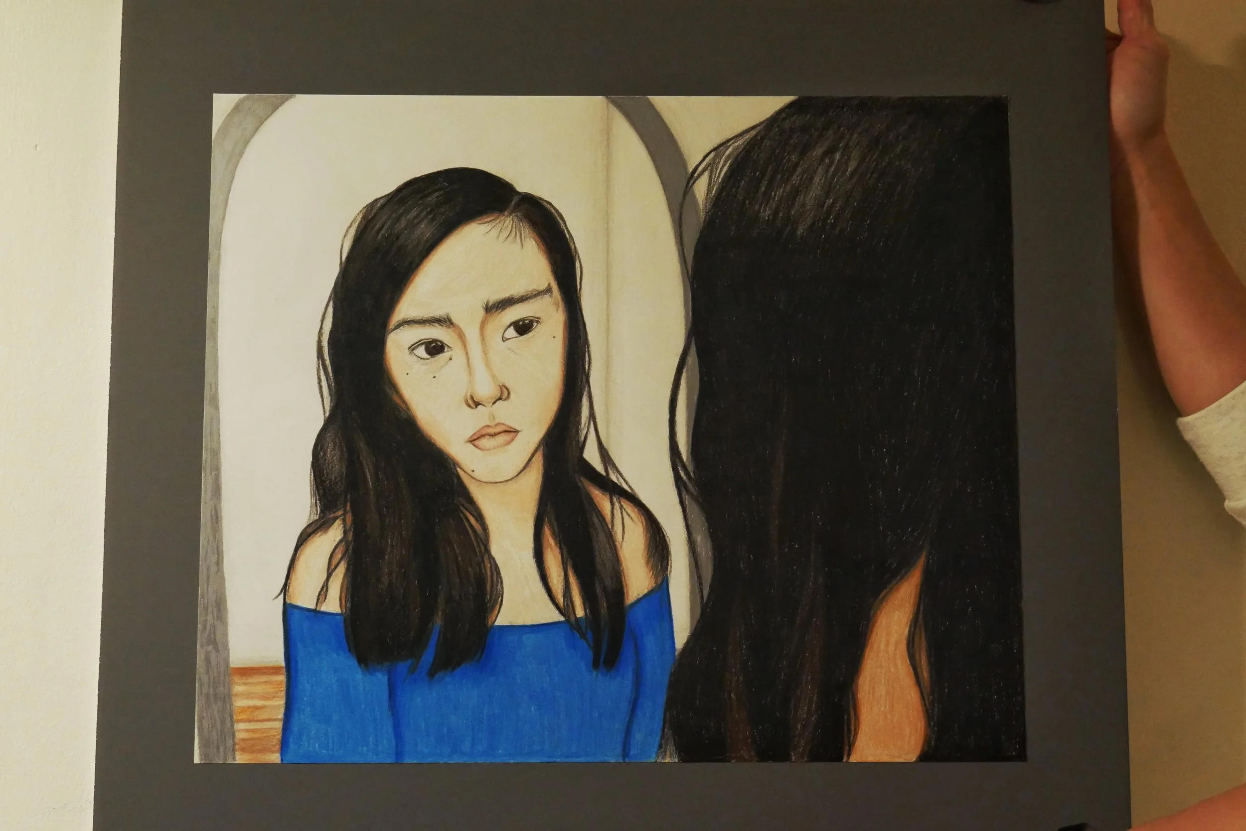 Self Portrait (Color Pencil)