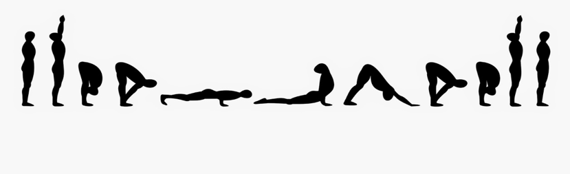A warm up series depicted through motion.