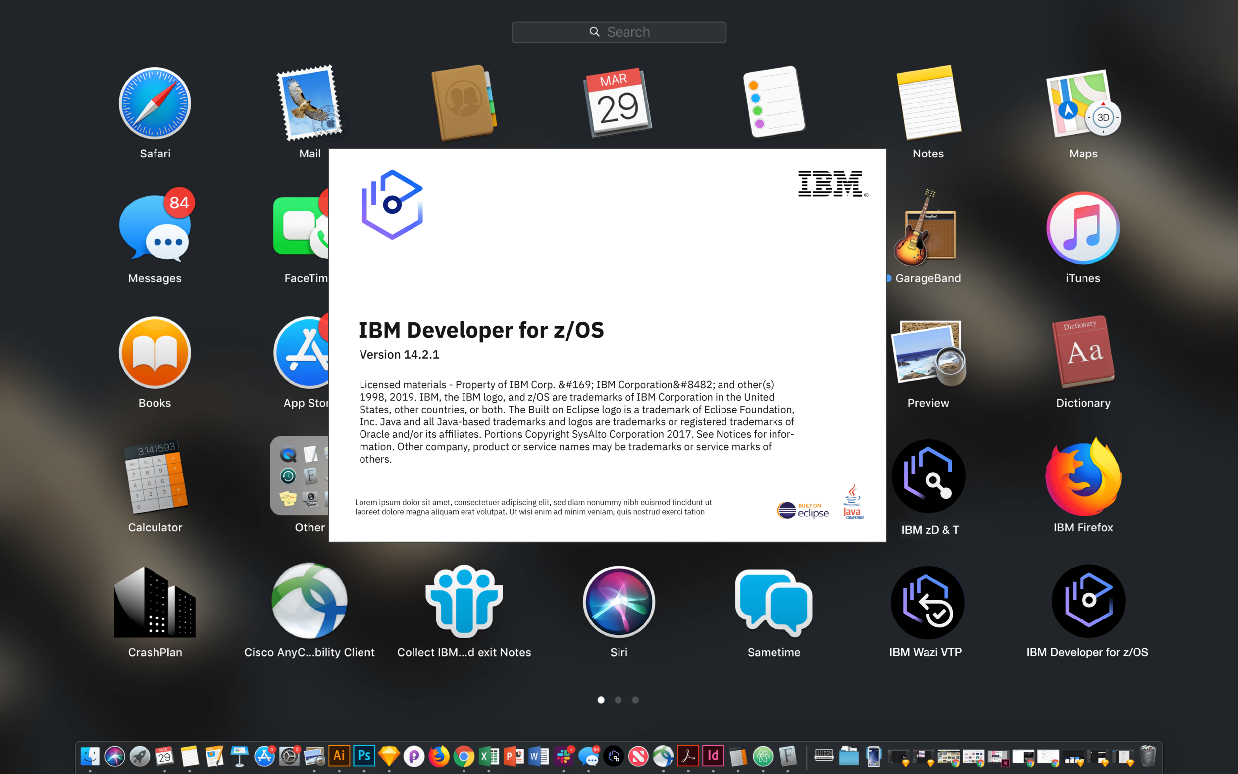 Product icons and splash screen on Mac
