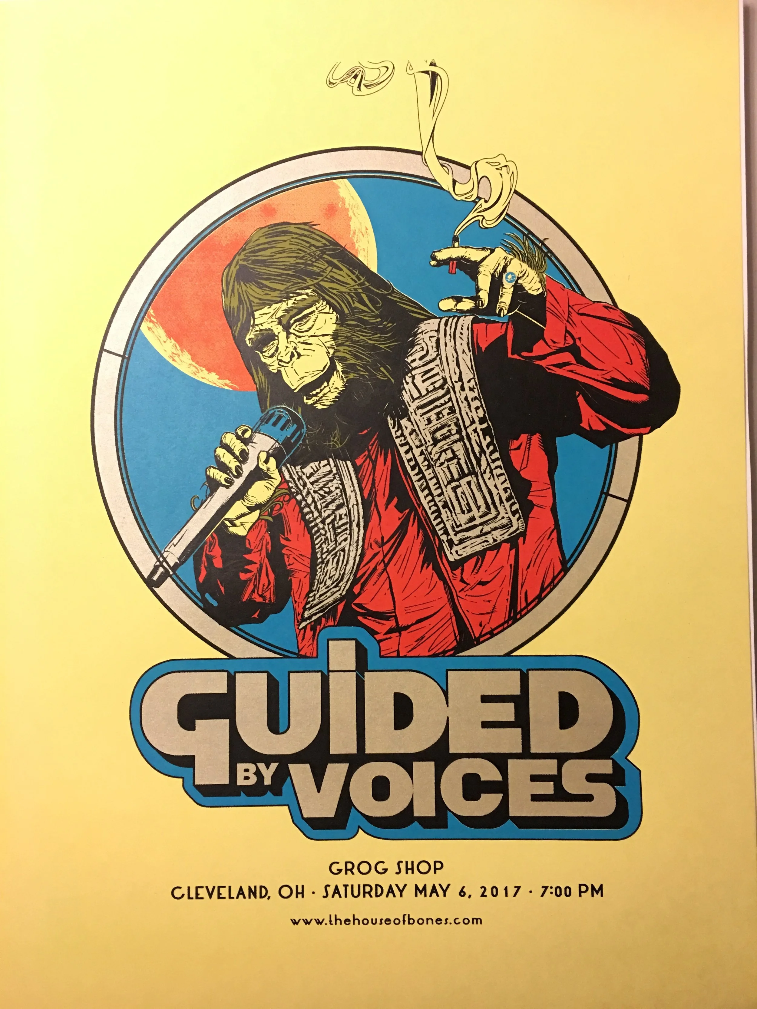 Guide By Voices - Cleveland Grog Shop poster 2017