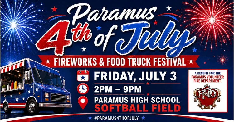 Paramus 4th of July Fireworks + Food Truck Festival