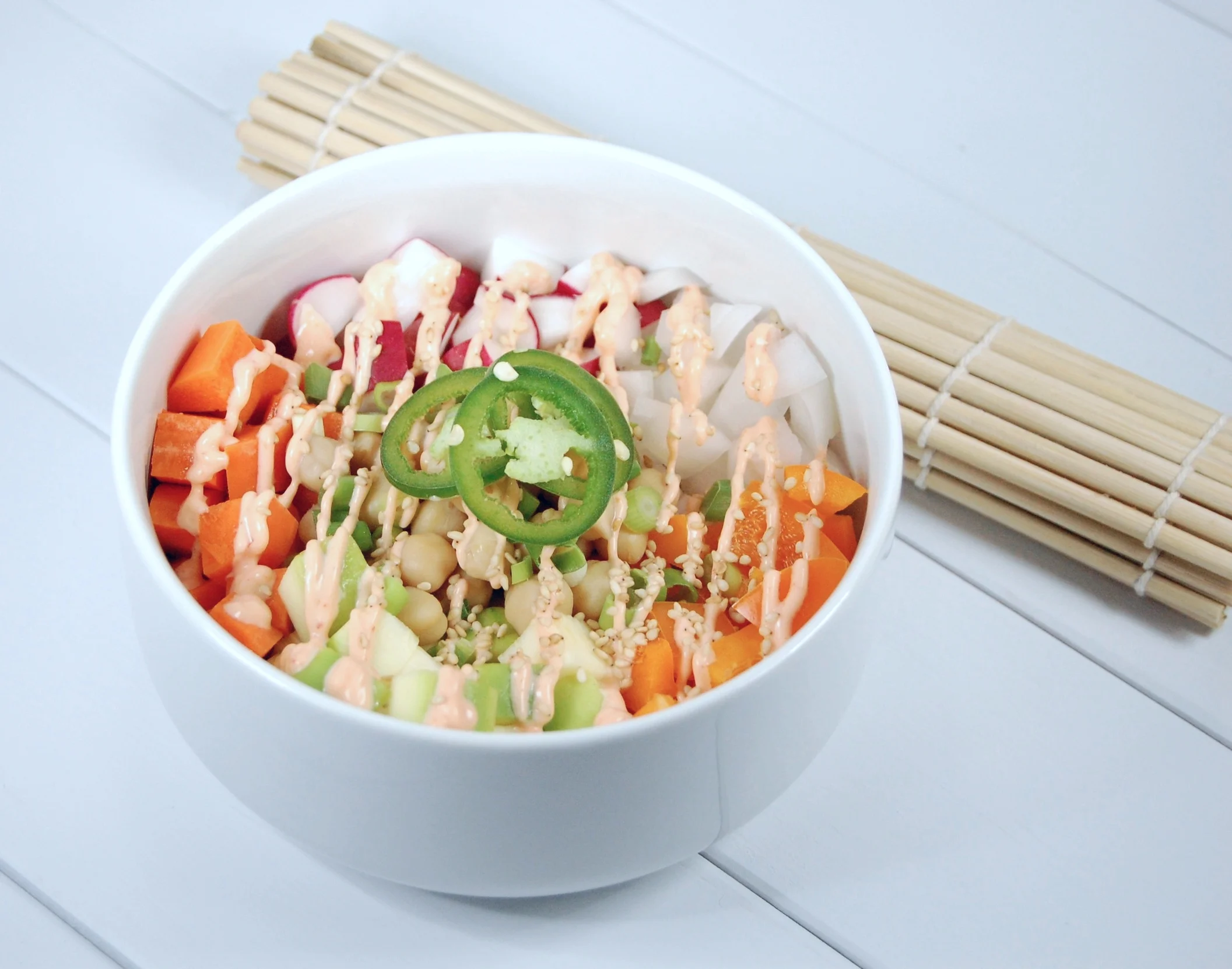 Cleaning Out the Fridge Quinoa Sushi Bowl