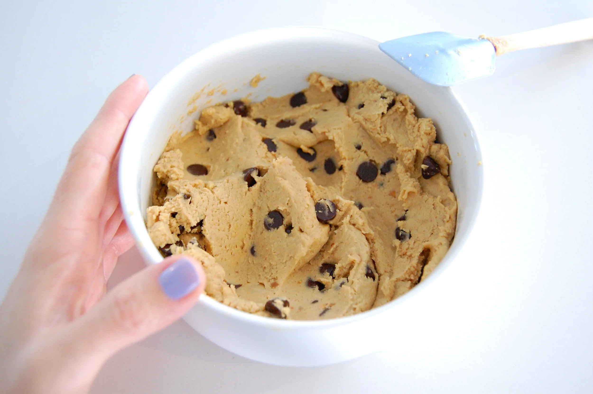 promptly shovel into mouth! 🙊 or cover and put in the fridge for an hour.