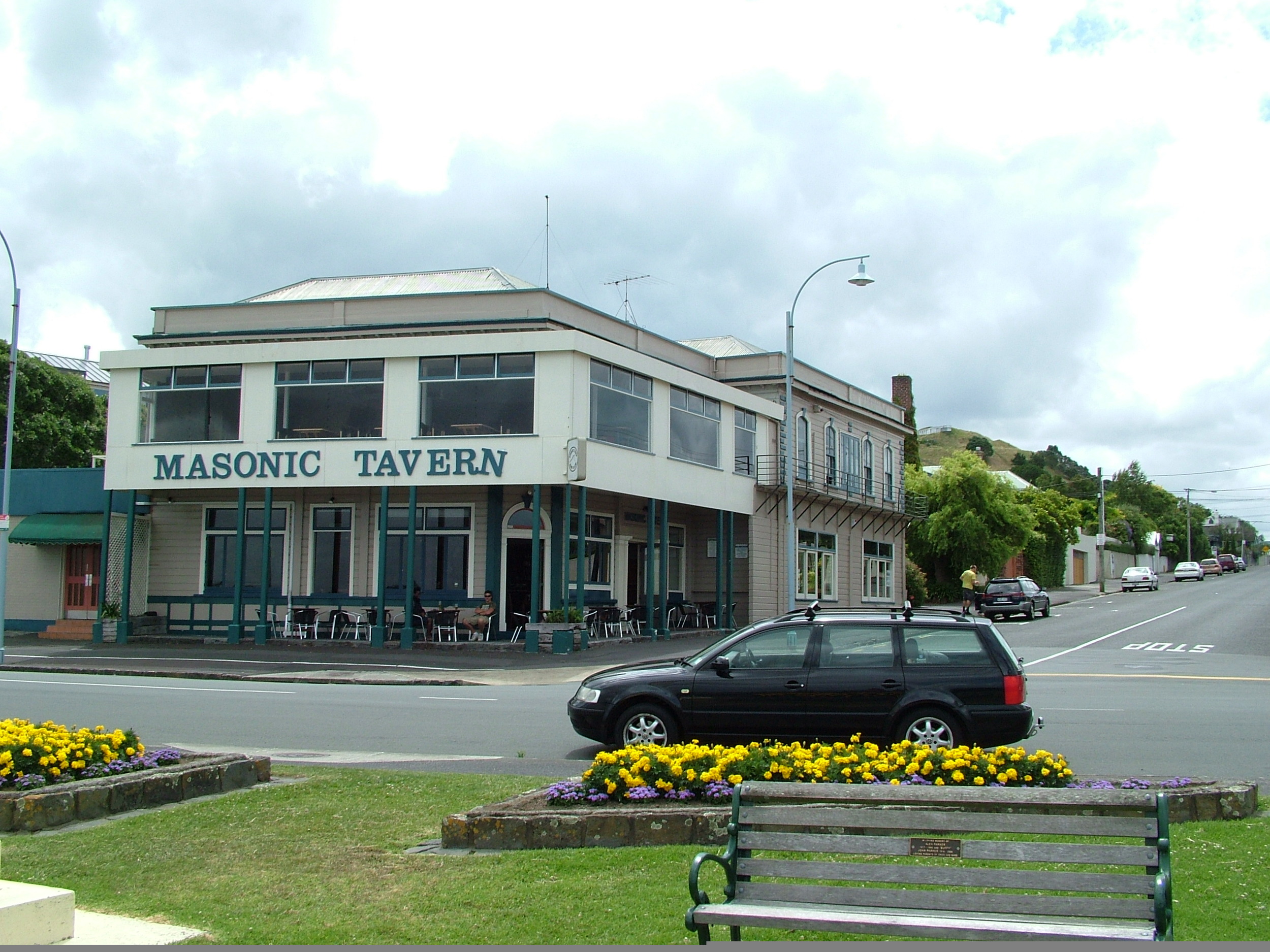 The Masonic tavern