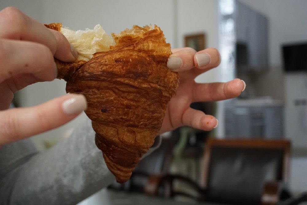  I tested many and have determined that my favorite croissant in Paris is from the bakery  Poilane . This place is a must stop. 