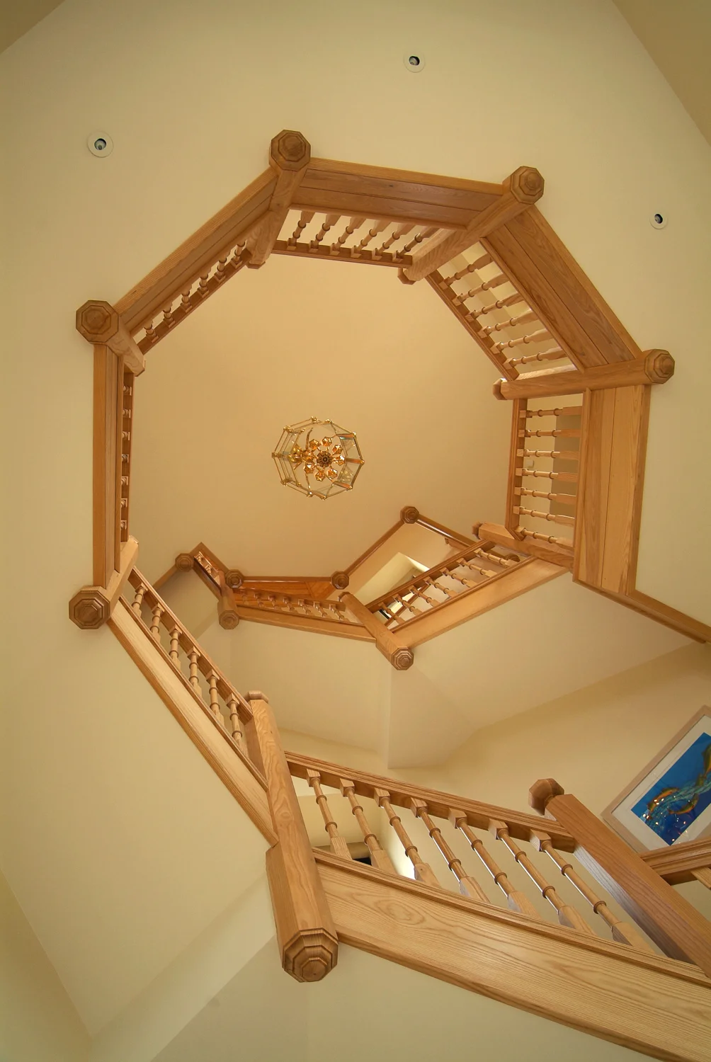 Octagonal Staircase //Project 1054