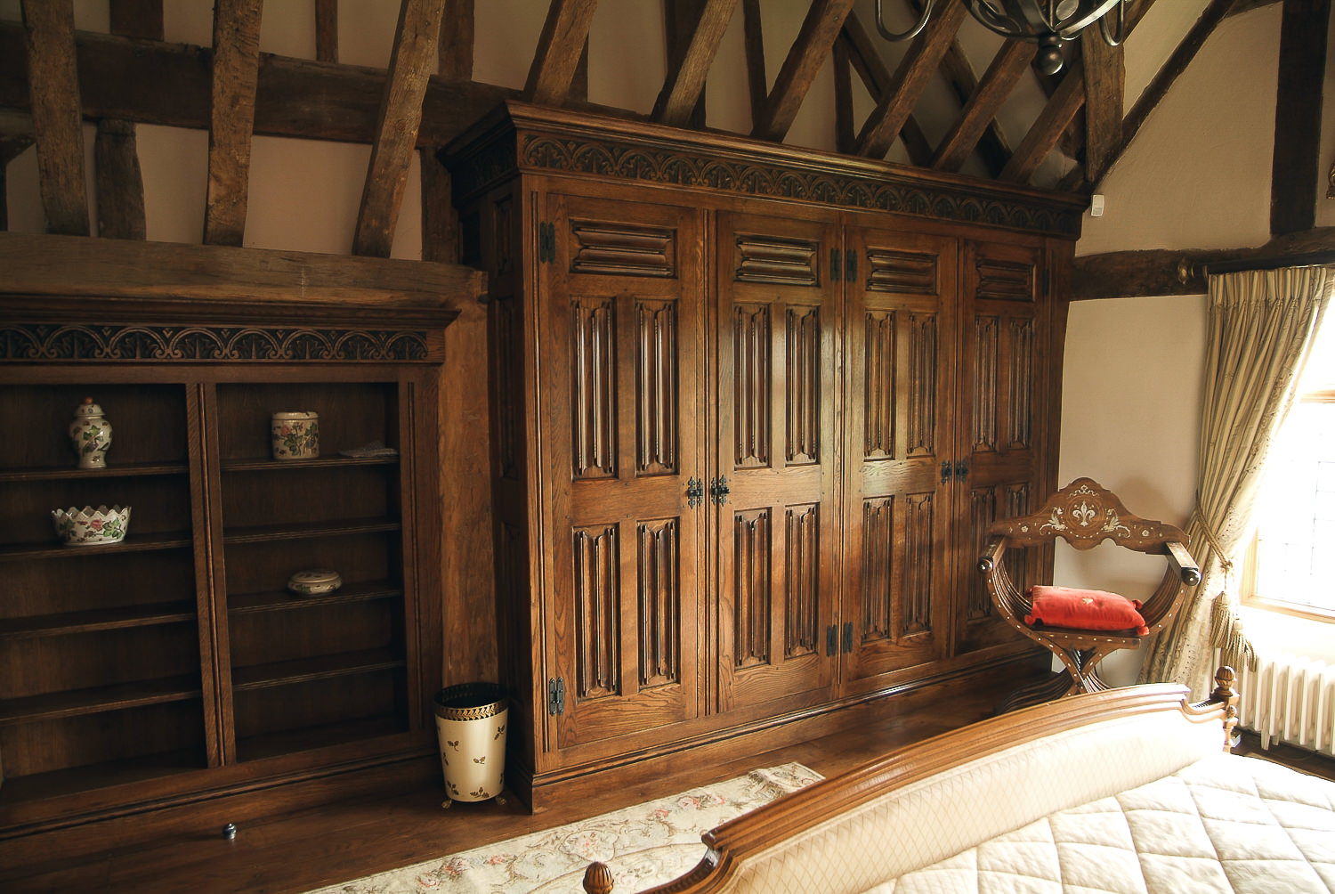 Gothic style fitted furniture