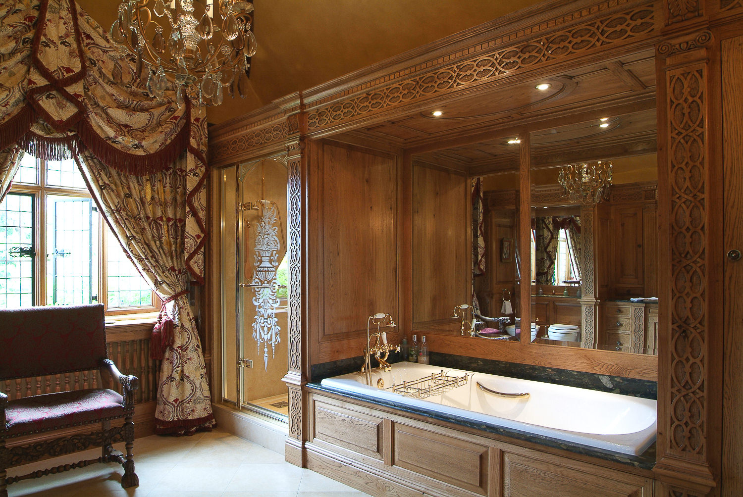 Tudor inspired bathroom