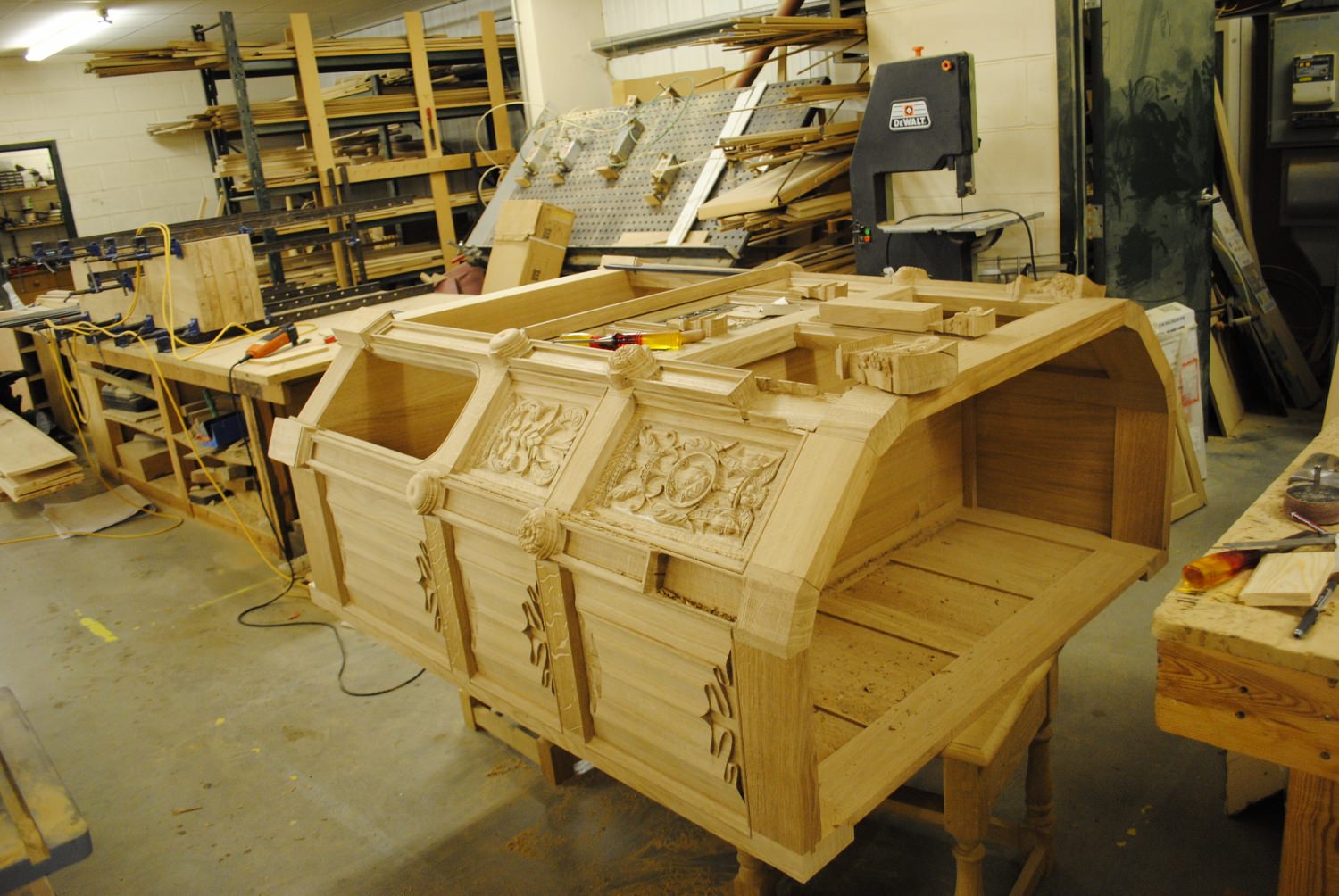 16th century style Furniture making in progress