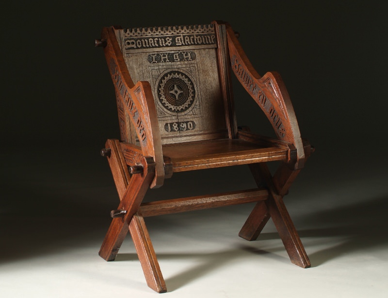 Oak furniture period style chair