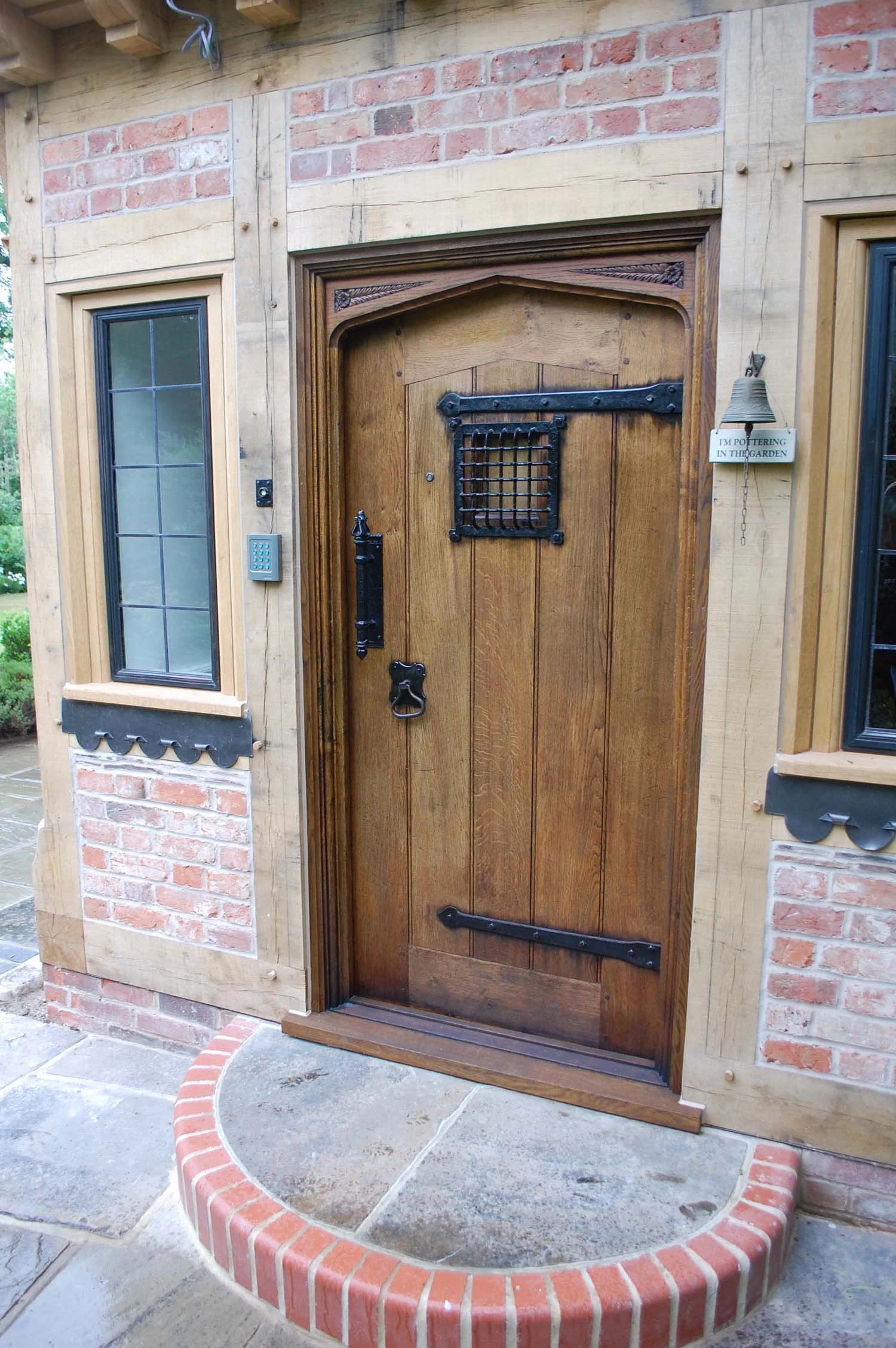 Tudor Style External oak Door 