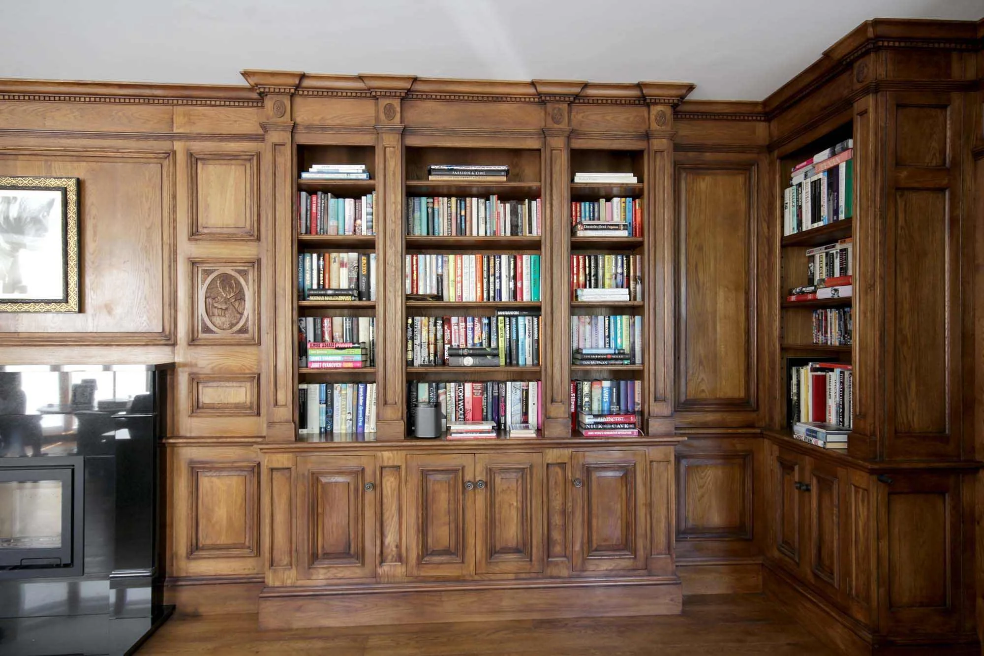 Georgian Style Oak Panelled Library // Project 1185 