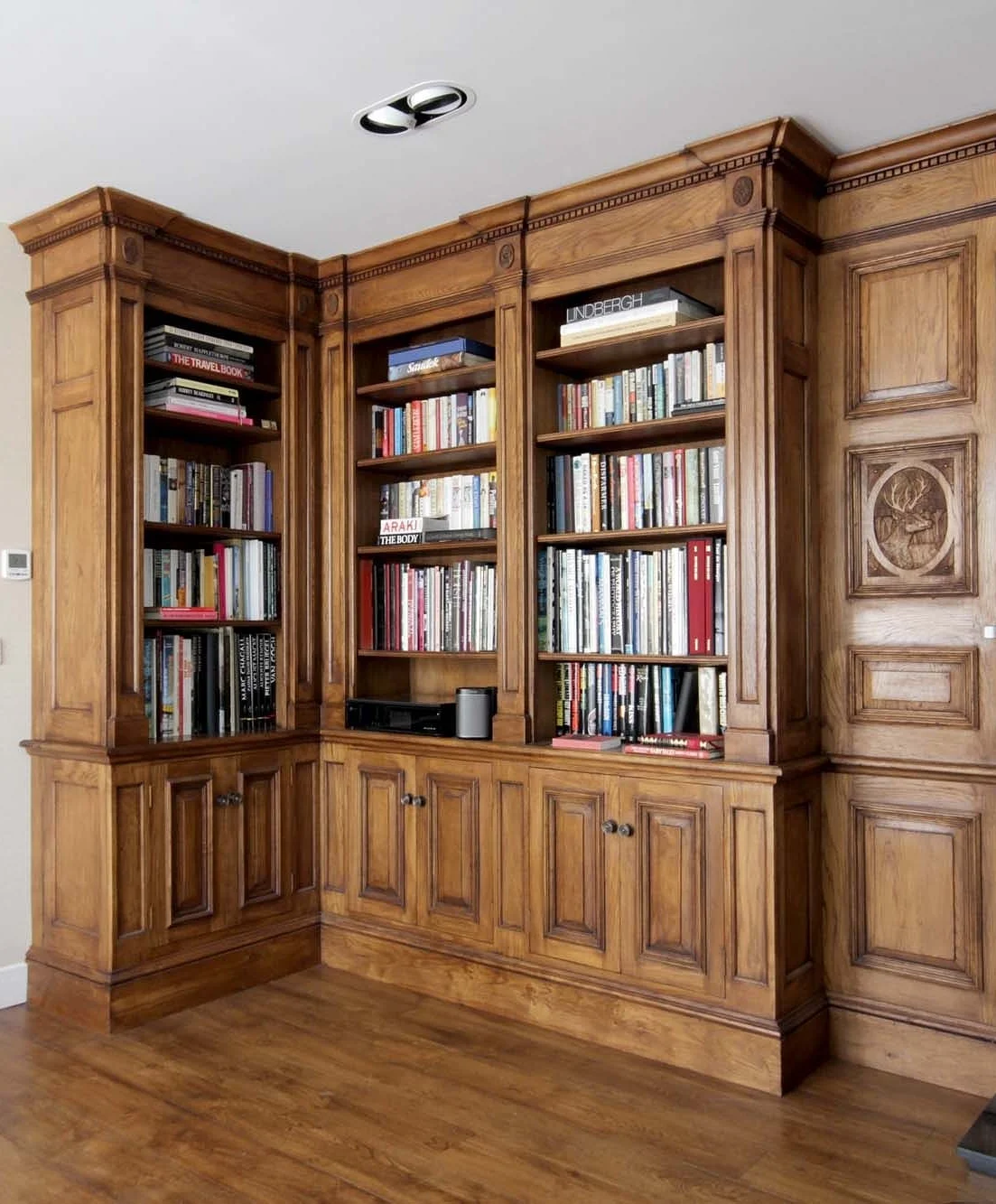 Style Oak Panelled Library // Project 1185