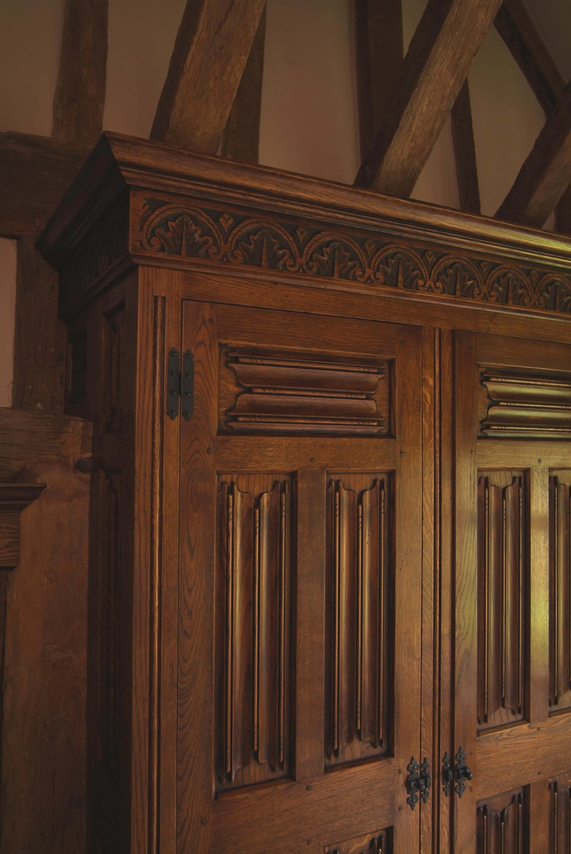 Hand carved 16th century Gothic style oak bedroom furniture.jpg