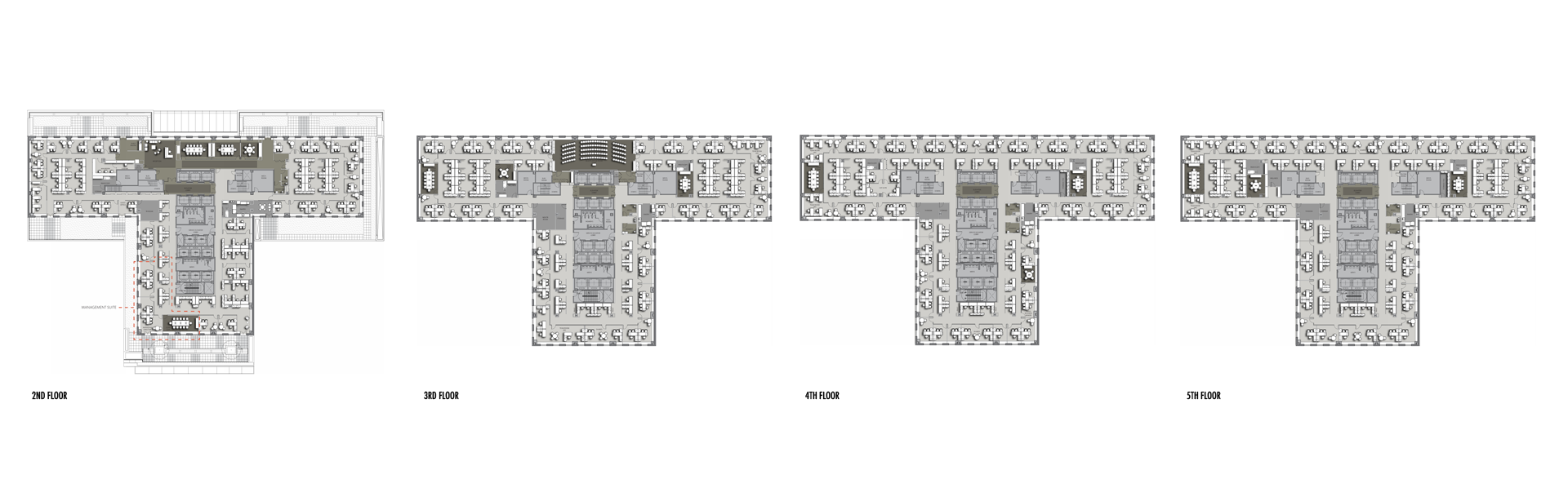 Floors 2 - 5