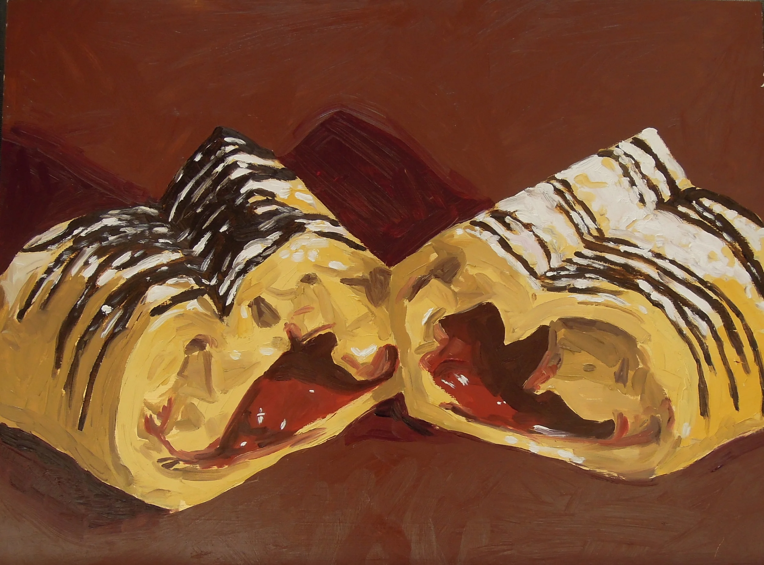  Oil on board  18 x 24 inches 