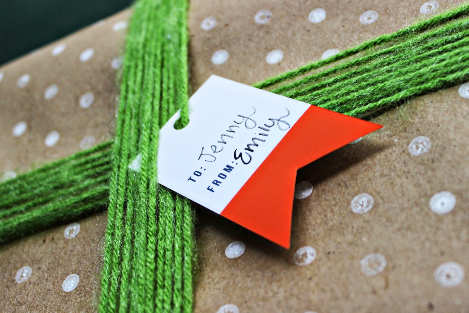 Capadia Designs: Brown Paper Packages with Big Fluffy Bows