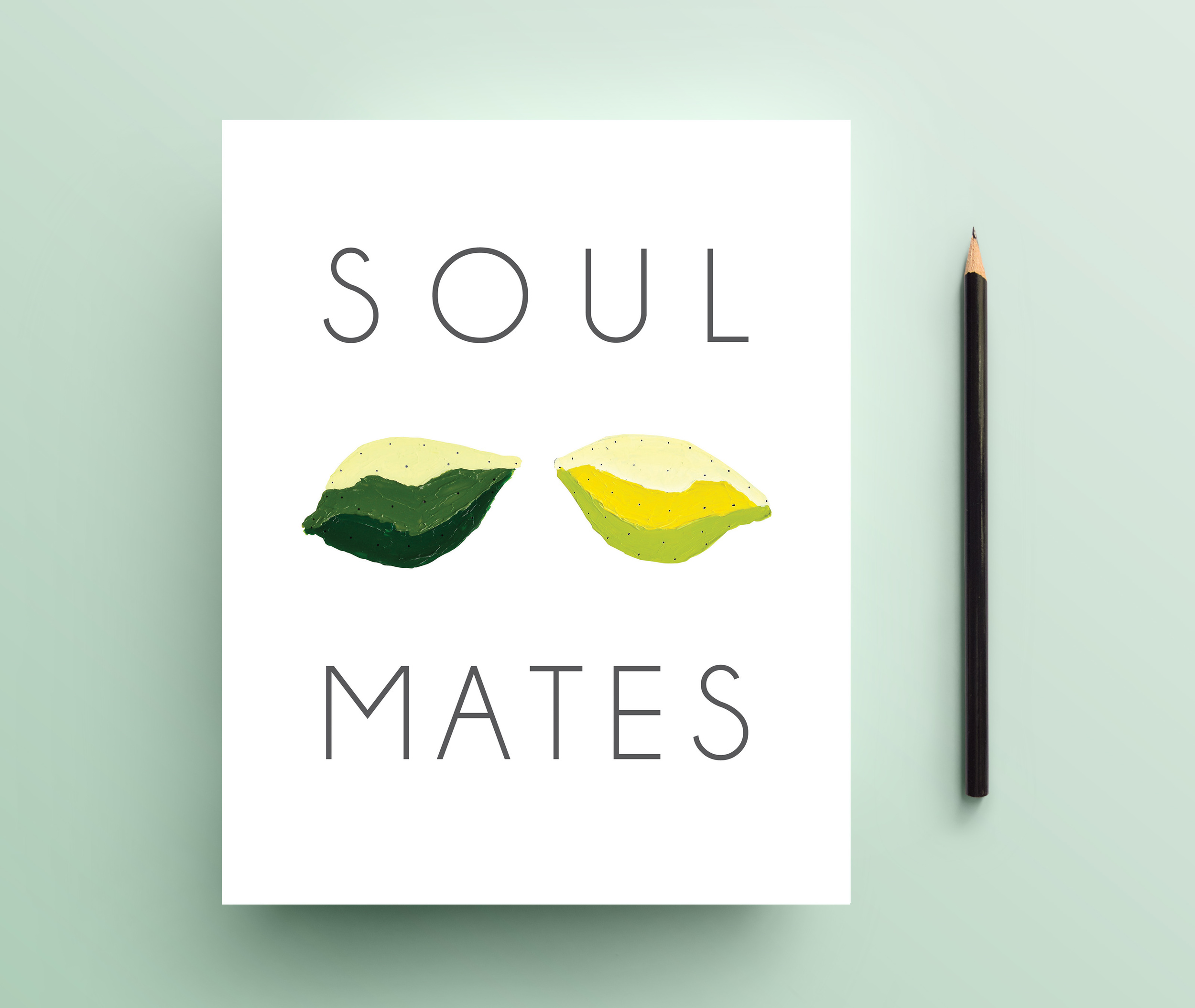 Soul Mates print