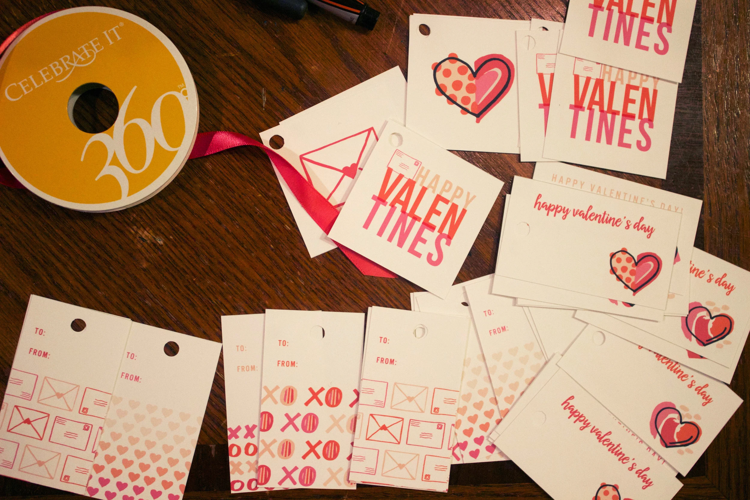 valentine's gift tags